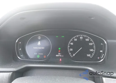 2019 Honda Accord Lx 1.5T из США, поврежденный, VIN 1HGCV1F19KA161546